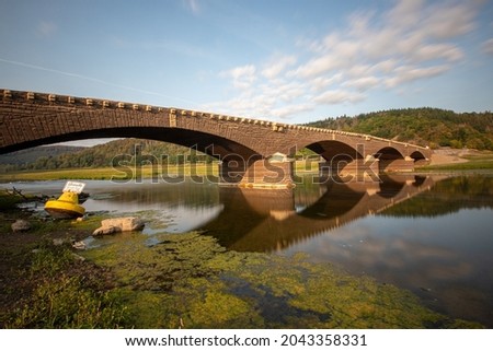 Bridge over the Eder river by Asel 2 Stock photo © 