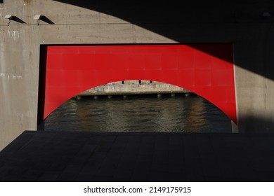 Bridge Over The Estuary Of Bilbao