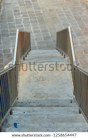 Similar – Treppe stufe Niveau