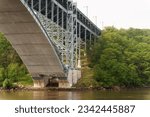 A bridge over the hudson river in Riverdale, NY