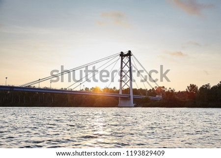 bridge over the Kwanza river