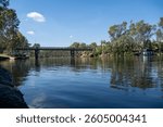 The bridge over the Murray River between Corowa and Wahgunyah