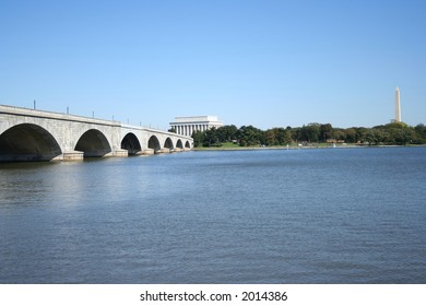 Bridge Over Potomac Washington DC