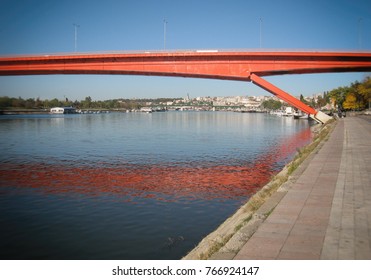 Bridge over the river.