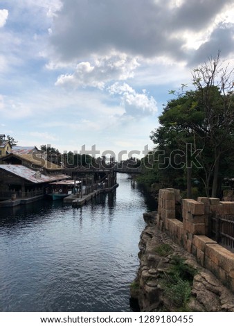 bridge over the river