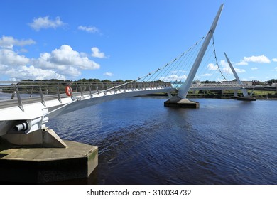The Bridge Over The River Foyle From Derry