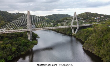 Bridge over a river in Naranjito, Puerto Rico.