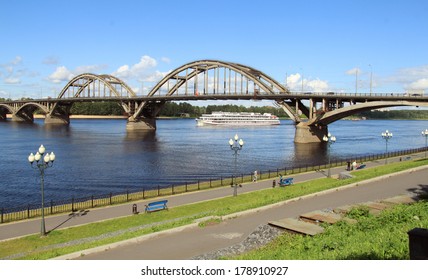 The Bridge Over The River Volga