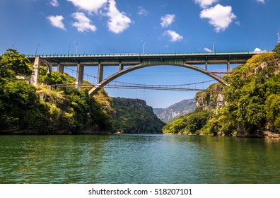 Bridge over the Sumidero Canyon - Chiapas, Mexico - Shutterstock ID 518207101