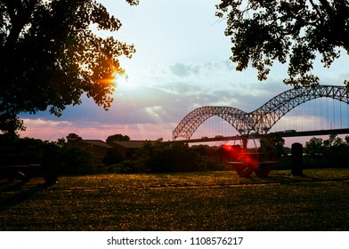 Bridge In The Park In Memphis TN