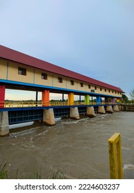 The bridge in the Pice Belitung dam, Indonesia - Shutterstock ID 2224603237