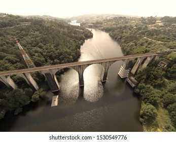 Bridge River Tâmega, Portugal, Train, 