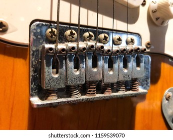 electric guitar bridge saddle