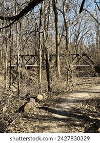 Bridge.  Shelby Farms Park.  February 2024