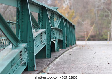 Bridge At The Snyder Park In Springfield, Oh