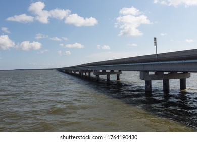 The Bridge To ST George Island Florida USA