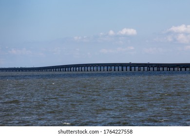 The Bridge To ST George Island Florida USA