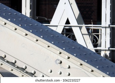 Bridge Steel Construction In Sideview