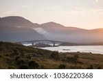 Bridge in the sunset.