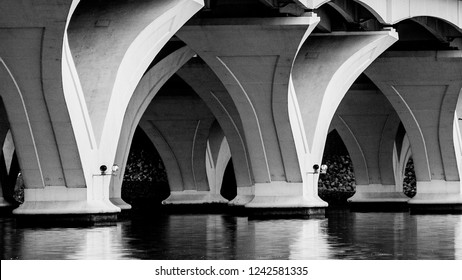 Bridge Supports on the River Alexandria Virginia