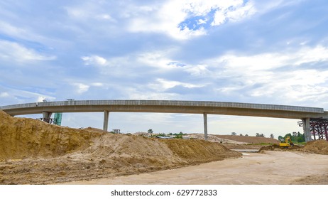 Bridge under construction