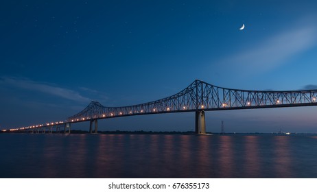 Bridge under the moonlight
