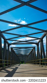 The Bridge Is Using To Connect Rural Area