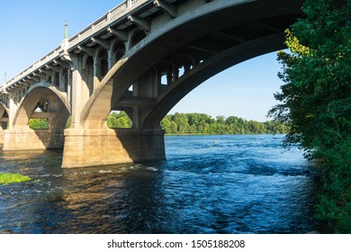 Bridge View Of The Columbia, South Carolina Riverwalk