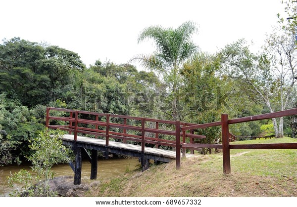 Bridge\
water rainy park ecological park outdoors\
Brazil