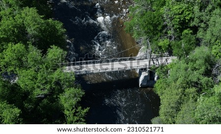 Bridge water river dam nature