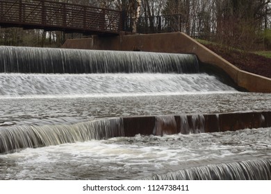Bridge and Waterfall