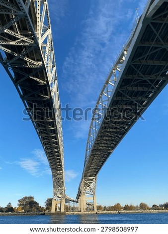 Bridge of the world from a nice view 