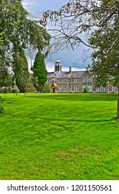 Bridgend, Bridgend County Borough / Wales,UK - 8/23/2018 : Heronsbridge School Is Both A Primary & Secondary School For Children With Special Needs. It Caters For Mainly Day Pupils But Some Boarders.