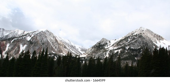 Bridger Mountain Range In Bozeman, Montana