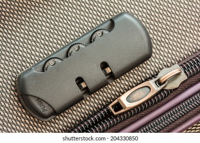 Briefcase Luggage Latch Lock Close Stock Photo 204330850 | Shutterstock