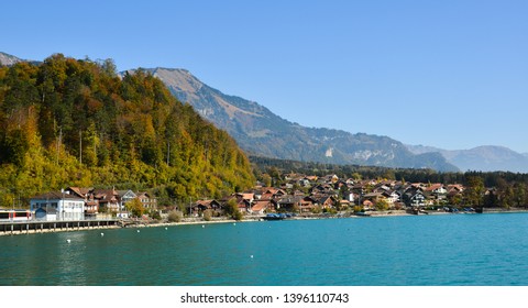 Brienz Switzerland Oct 21 2018 Lake Stock Photo 1396110743 | Shutterstock