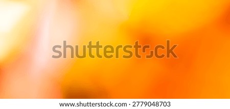 Bright abstract gradient background with warm yellow orange tones and soft light flare