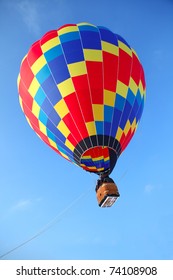 bright balloon in the sky
