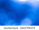 Bright blue bokeh texture background