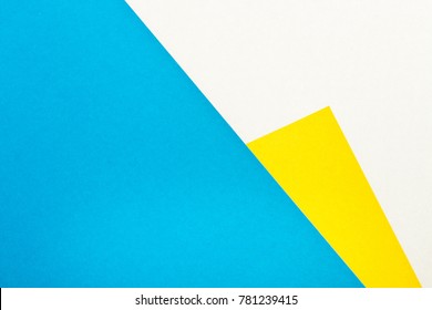 Composition Colored Sheets Paper Geometric Background Stock Photo (Edit ...