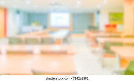 Bright And Clean Blurred Office Environment, Abstract, Ideal For Presentation Background.