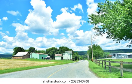 Bright Cloud Filled Sky, Sunday Drive