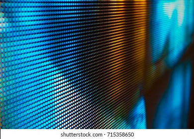 Bright Colored LED Smd Screen - Close Up Abstract Background