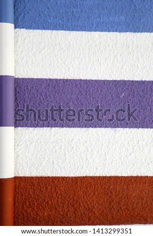 Similar – lila Zementwand mit einem Riss