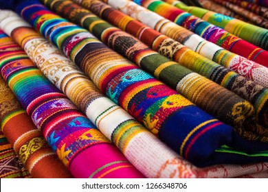 Bright Colors Of Otavalo Market