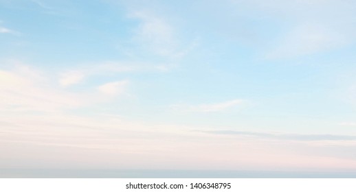 bright colourful sky, pale and pastel backgronud texture.   - Shutterstock ID 1406348795