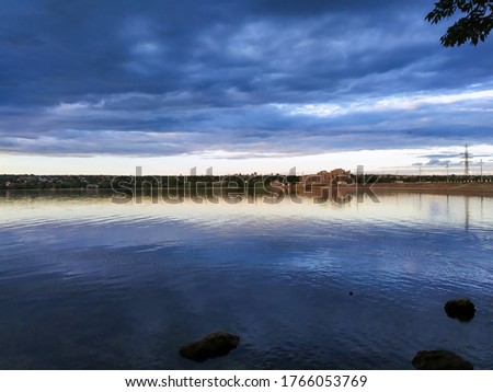 Similar – Seepanorama Natur