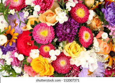 Bright Flowers Background