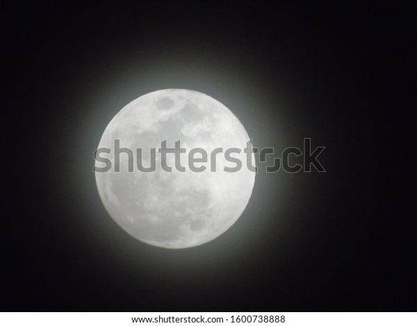 bright full moon at\
night