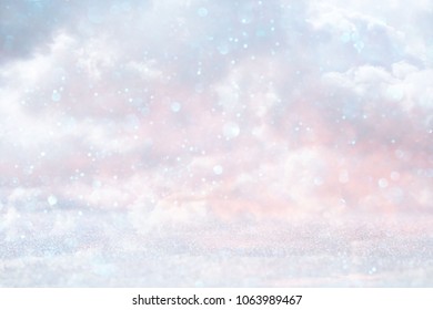 Bright galaxy or fantasy background. Abstract light burst . magical and mystery concept - Shutterstock ID 1063989467
